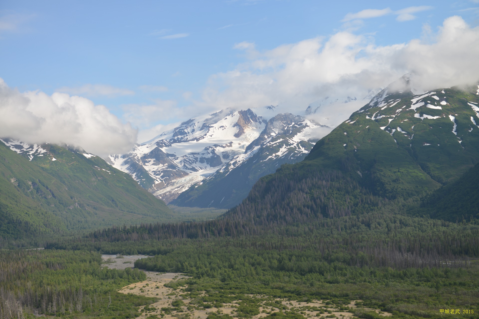 Alaska Travel route