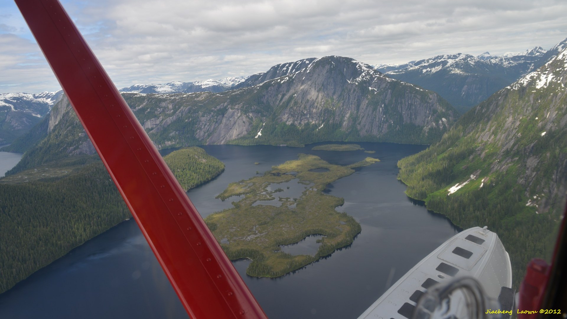 Misty Fjord National Monument from the air