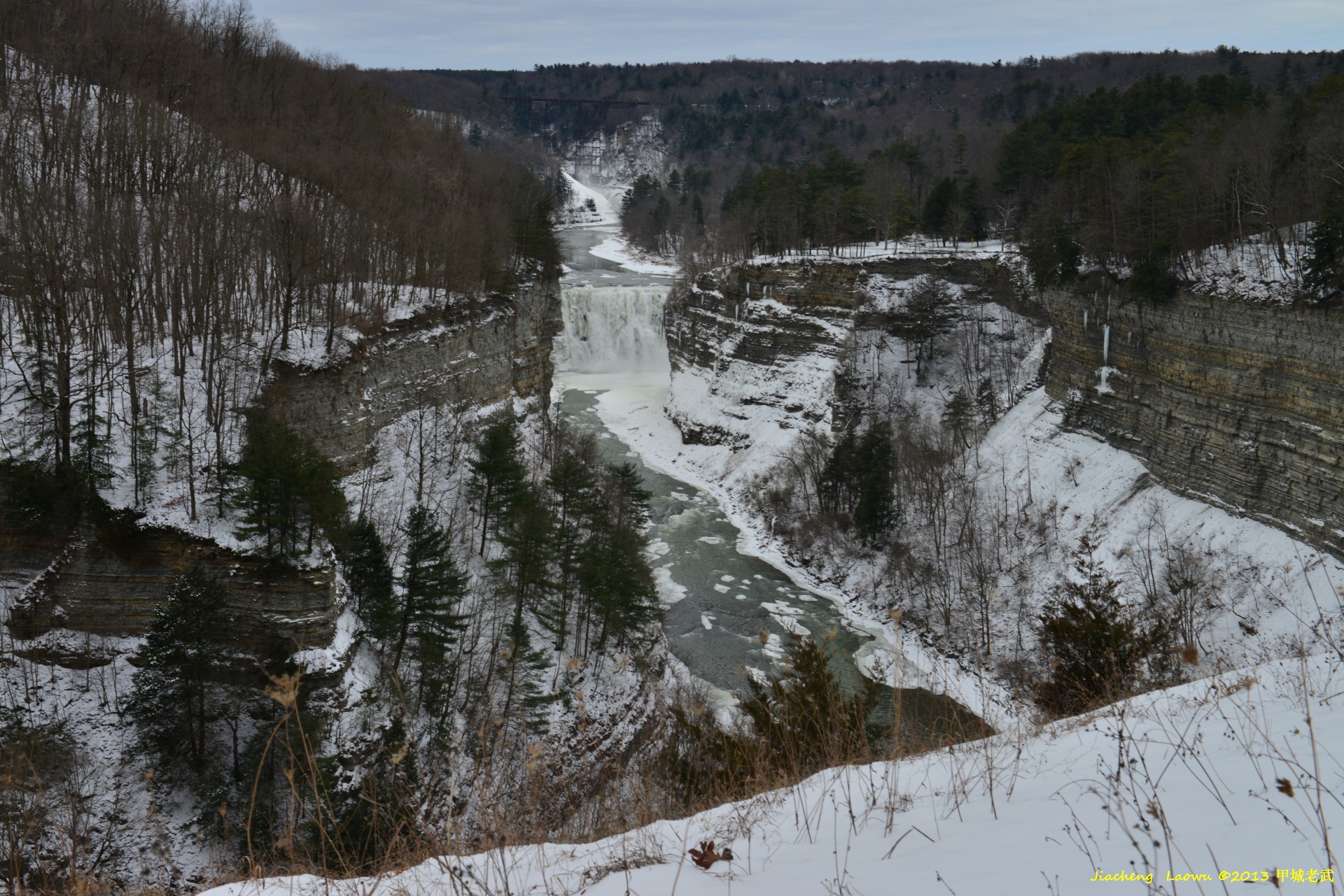 Letchworth SP Middle Fall