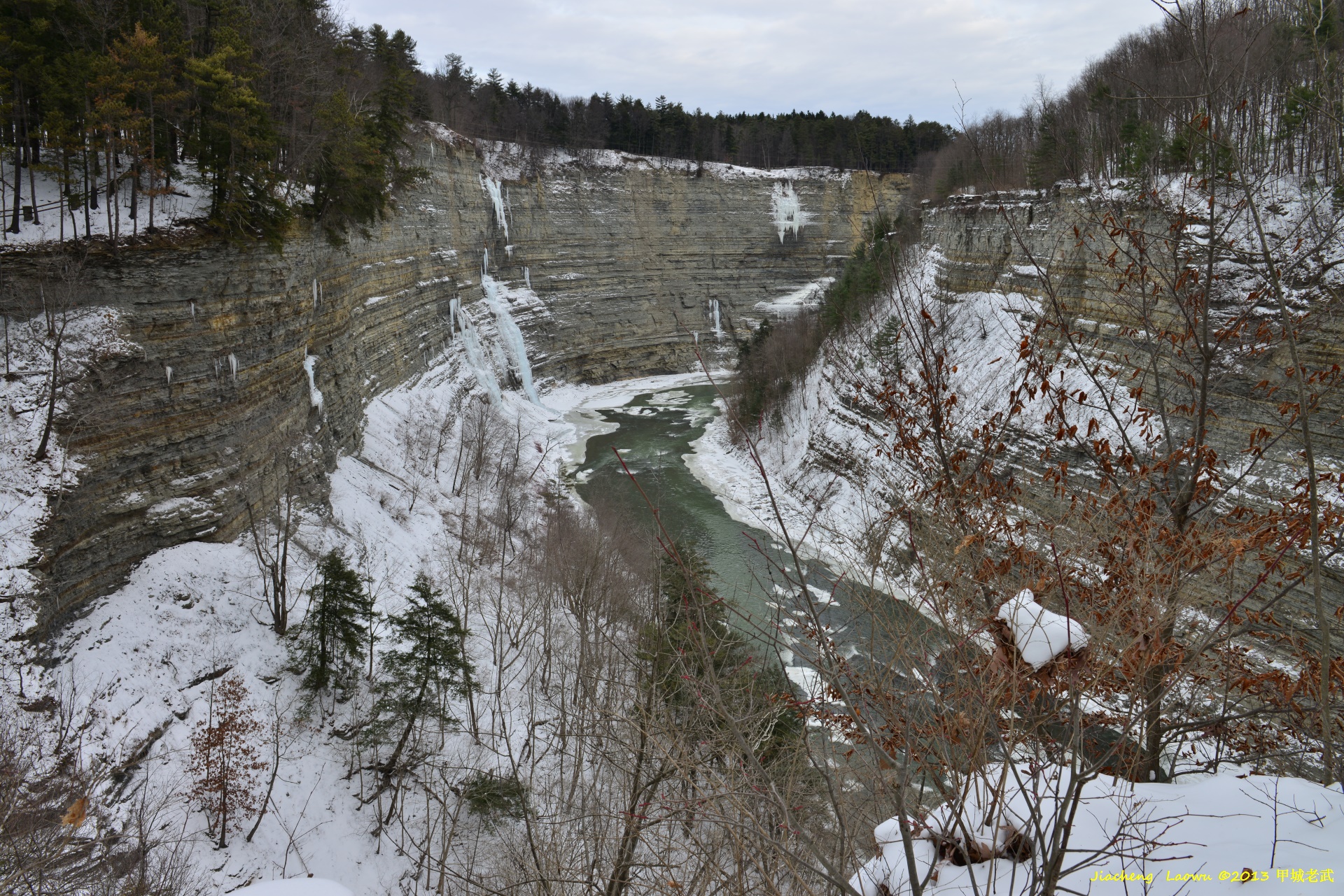 Canyon in Letchworth SP